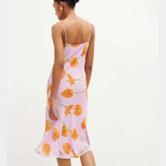 Reformation Emerick Dress in Luciana size XS NWT - Picture 5 of 12